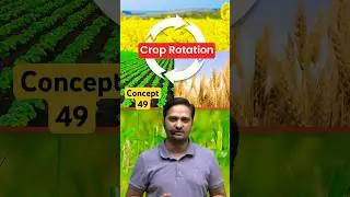 Concept-49 | फसल चक्र -1 | Crop Rotation-1 | Irrigation Engineering By Dushyant Sir