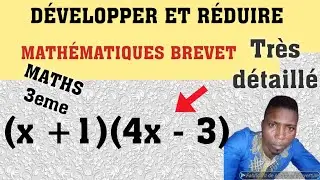 Comment d&eacute;velopper et r&eacute;duire ; maths 3eme; maths brevet; indiamaroo movies