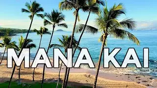 Amazing ocean, mountain and palm tree views from the lanai of this condo | Best of Mana Kai Maui
