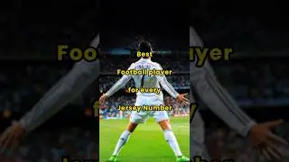 Best Football Player for every Jersey Number #ronaldo #shorts