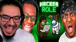 SIDEMEN AMONG US HACKER ROLE (DEJI MASTERCLASS) | MoreSidemen | REACTION