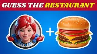 🧠 Guess the Word by Emoji: Food & Restaurant Quiz Game🍕🍔 | Quiz Rise