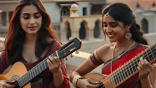 Echoes on the Rooftop &mdash; Flamenco & Sitar Duel Beneath the Indian Sky