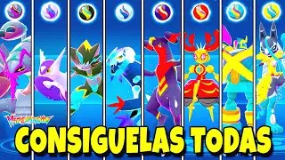 ✨ como CONSEGUIR TODAS las NUEVAS MEGAEVOLUCIONES en POKEMON LEYENDAS ZA MEGADIMENSION
