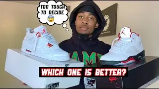 JORDAN 4 METALLIC PACK VS JORDAN 5 FIRE RED