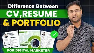 Understand CV, Resume & Portfolio - Umar Tazkeer