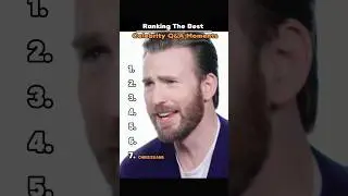 Ranking The Best Celebrity Q&A Moments#ChrisEvans #RyanReynolds #Celebrity #funny #JenniferLawrence