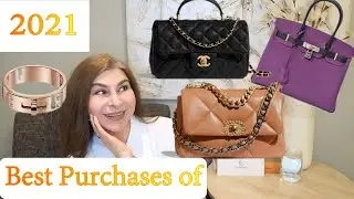 Лучшие покупки 2021 года | Hermes Birkin | Сумка Chanel Mini Top Handle | Chanel 19 Caramel | Кольцо Hermes Kelly