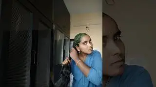 Oh my, I have a lot of dandruff.😔#trendingshorts #telugu #foodvlog #cooking #reels #dailyvlog #
