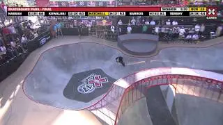X Games 17:  Ben Hatchell wins Skateboard Park Bronze