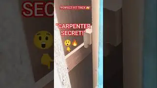 Perfect Cabinet Side Panel Hanging | Carpenter Secret Trick 🙂 #shorts #woodworking #diy #ViralShorts