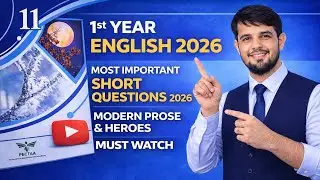 11Th Class English Most Important Questions 2026 | Important Questions 11 English| 11 English 2026 