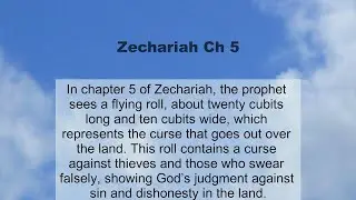Zechariah Chapter 5 summary and read together