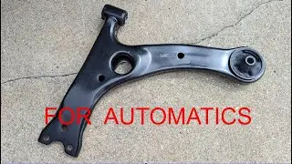 How-To-Fix - Lower Control Arm w/ AUTOMATIC Transmission - Pontiac Vibe, Toyota Matrix & Corolla