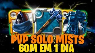 Fiz 60 MILHÕES em 1 DIA com essa build de Martelo Elevado nas Brumas | PvP Albion Online
