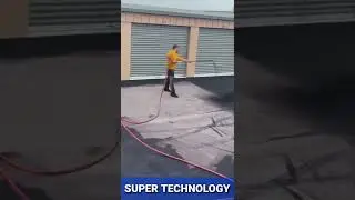 Road Construction,  Spraying tar ,Bituminous work