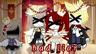 Bad liar:) ||gacha club|| sad ending (Tʖ̯T) ~ desk