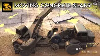 Roadcraft | How to Move Concrete Slabs to the Loading Area (Precipice, Shields Up, Nort Africa)