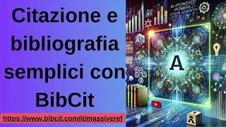 Citazione e bibliografia semplici con BibCit