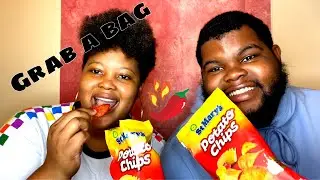 TASTING JP ST MARY'S POTATO CHIPS FIRE // MUST WATCH
