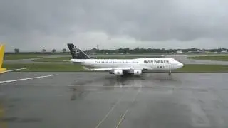 Ed Force One leaving EMA