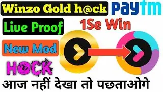 WINZO GOLD 2020 LATEST MOD APK No Ban 1000%Working | Earn Upto 1000 Daily With PROOF