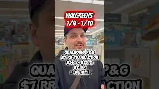 Walgreens 1/4 - 1/10