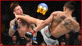 Kevin Lee vs Gregor Gillespie KO in Slowmotion