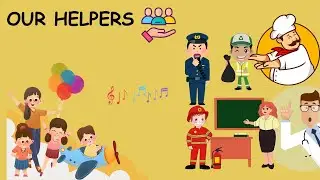 Community helpers song for kids: Fun learning song for kids