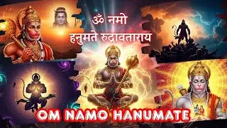 Om Namo Hanumate Rudravataraya| ॐ नमो हनुमते रुद्रावताराय | Mantra to Destroy Nazar, Evil Eye,Stress