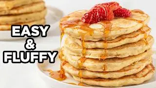 Easy Protein Powder Pancakes Recipe | Fluffy & 25g Per Serving!