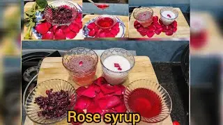 Rose syrup | gulkand | rose milk | rose water | rose recipe| Rasoi ki rani 
