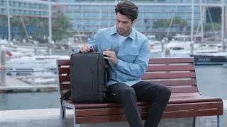 Expandos Compression: Larger And More Professional Multifunctional Buisness Backpack YKK Zipper