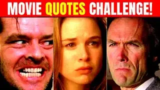 GUESS THE MOVIE from ICONIC QUOTES Challenge! 57 Films in 4 Seconds Each