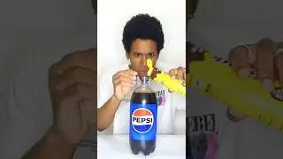 Pepsi and Nesquik! *weird drink combo*