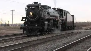 CP 2816 IMAX Movie Star 1 - Leaving Calgary Ogden Yards