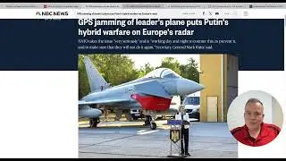 Attack on Ursula Von der Leyen plane says EU chief - Russia Hybrid War - NATO reacts | Rowell Report