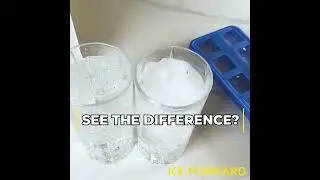 Clear Ice for Cocktails at home