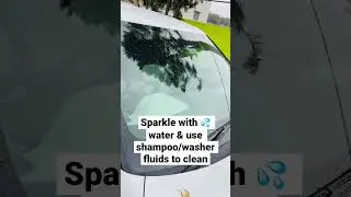 Windshield cleaning #windshield #xuv700 #car #creta #tips #easy #carcare #careproduct