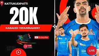 1ST ROUND |ARIYURPATTI [VS] VALASAI | KATTUKUDIPATTI KABADDI | SVR SPORTS | KB | 2025