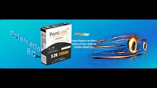 PoniLion&reg; 2C Continuous Discharge LFP Prismatic Battery 3.2V206Ah LiFePo4 Battery