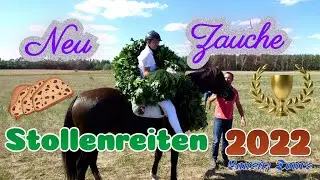 Stollenreiten in Neu Zauche / Wer holt sich den Stollen? #brauch #brauchtum  #tradition