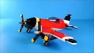 Lego Creator Propeller Plane Set 31047 Review
