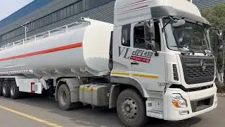 Dongfeng 8x4 35cbm Heavy duty fuel tanker truck fuel delivery truck for sale #fueltankertruck