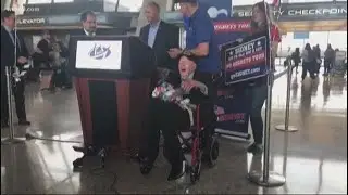100-year-old World War II vet headed to Normandy