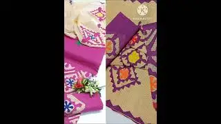 🔥New Arrivals 🔥 2023..Cotton Fabric Handmade Applica 3pcs Dress #onlineshoppingpoint