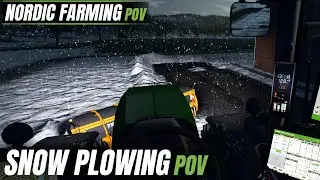 FS25 Realistic POV &ndash; Snow Plowing & Salting | Episode 6