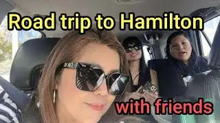 Road trip to Hamilton with friends/Cheery bloosom tree searching/ Ate Emma Vlog#77
