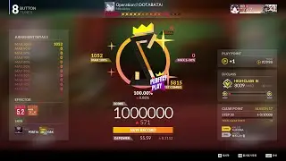 [DJMAX RESPECT V] Operation☆DOTABATA! - Mitsukiyo 8B MX PERFECT PLAY 100.00%
