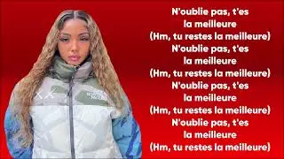 Wejdene - La meilleure (Paroles/Lyrics)